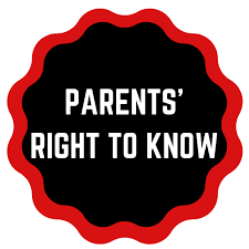  Parents Right to Know Letter